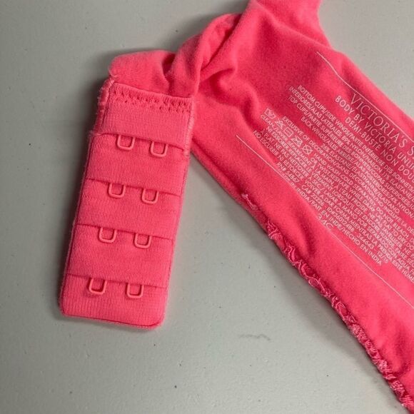 VICTORIA’S SECRET Lace bra pink/orange,34C,Demi-Bust - Picture 12 of 15